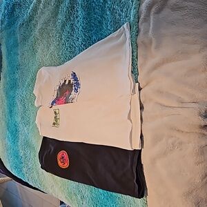 3 piece bundle boys vans shirts size 12/14